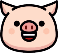 piggrin emote