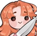 ginger_knife emote