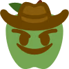 evilcowboyapple emote