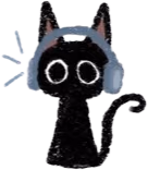 catwithheadphones emote