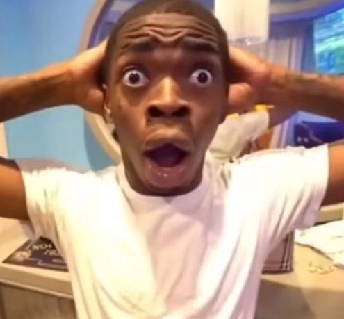 Shocked emote