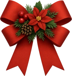 Christmasbow emote