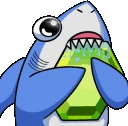 SharkRainbowGem emote