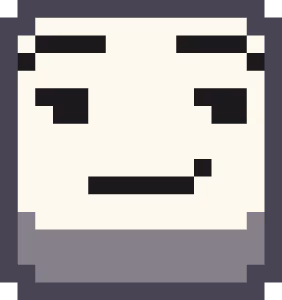 pixel_emoji_smirk emote