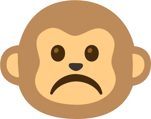 Frowning_Face_Monkey emote