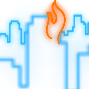 BurningCityBuilding static emote