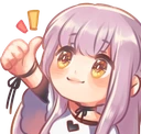 KaeriThumbsUp emote