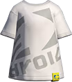 WhiteDecaLogoTee emote