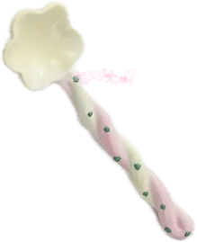 cutespoonyellowandpink static emote