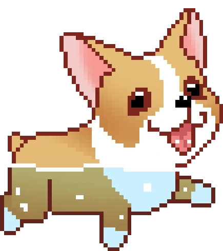 Dog_32_bits emote