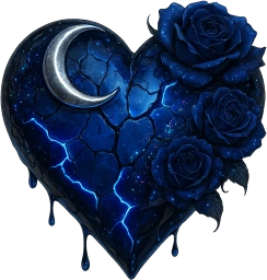 Blueheart emote
