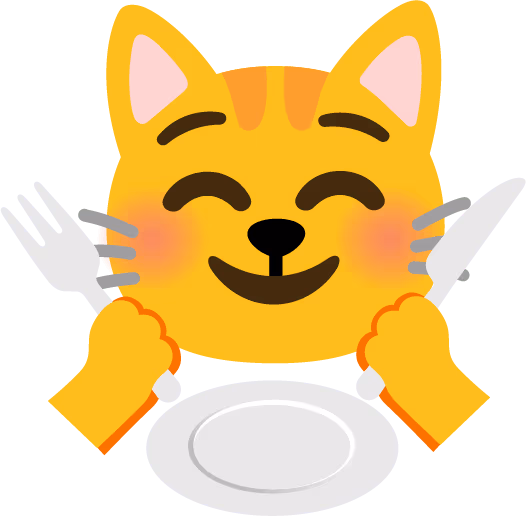 Hungrycat emote