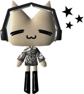 3dcat_w_headphones static emote