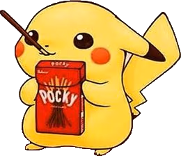 pikachueatingpocky emote