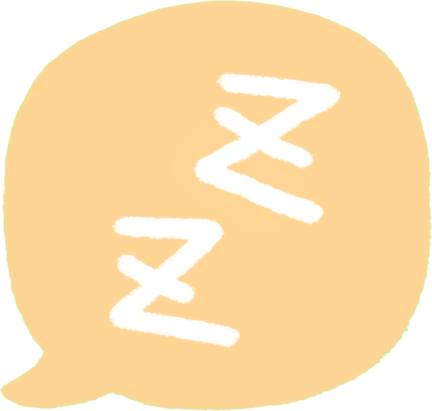 SpeechBubbleSleep static emote