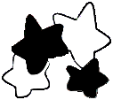 blackandwhitestar static emote