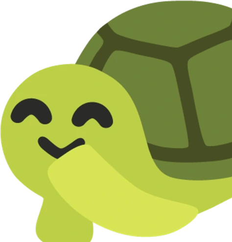 CEHTurtleWithHandOverMouth emoji