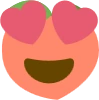 peach_heart_eyes emote