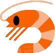 Shrimp emoji
