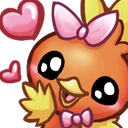 TorchicLove emote