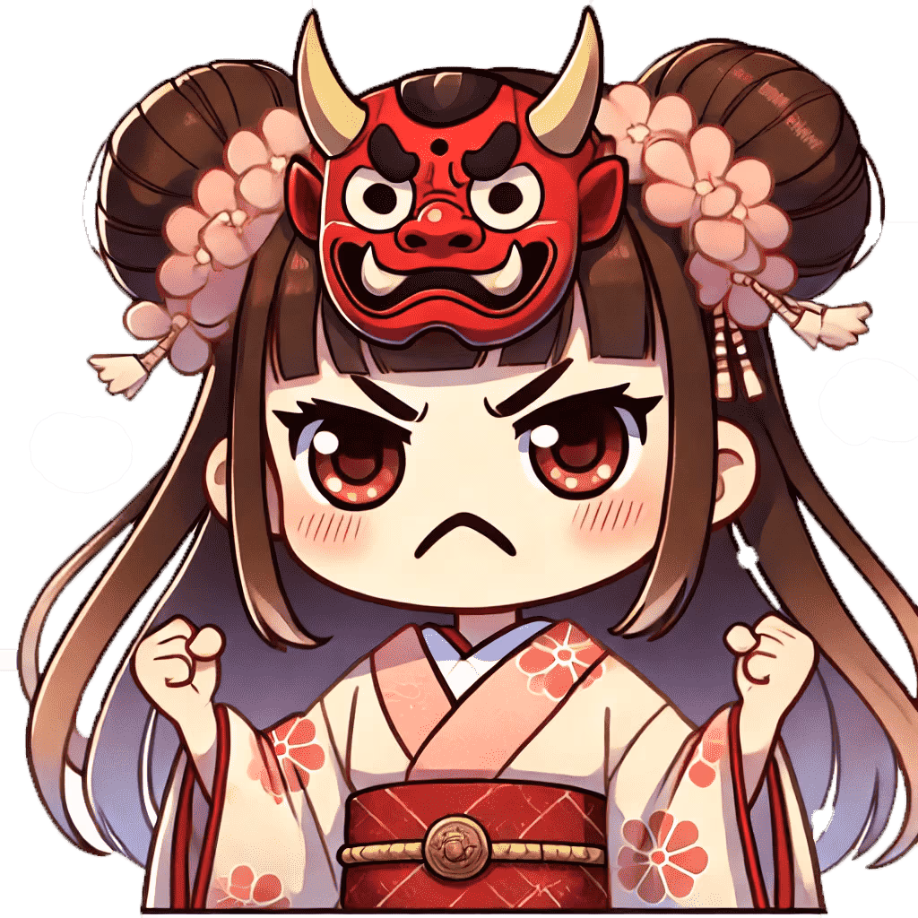 NanaOniAngry emote