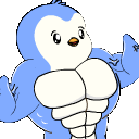 PenguStrong animated emote