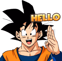 GokuHello emote