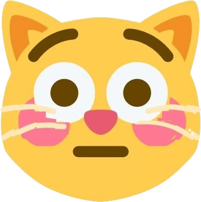 flushed_cat_new emote