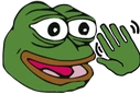 PepeHola emote
