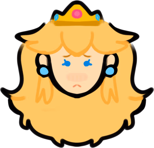 peachsad emote