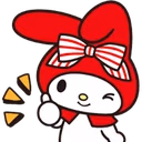 MyMelodyThumbsUp emote