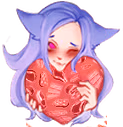 NikaMyasoHeart emote