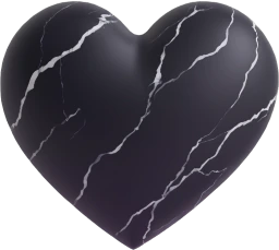Black_marble_heart emote