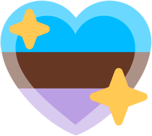 Androromantic_pride_heart sticker