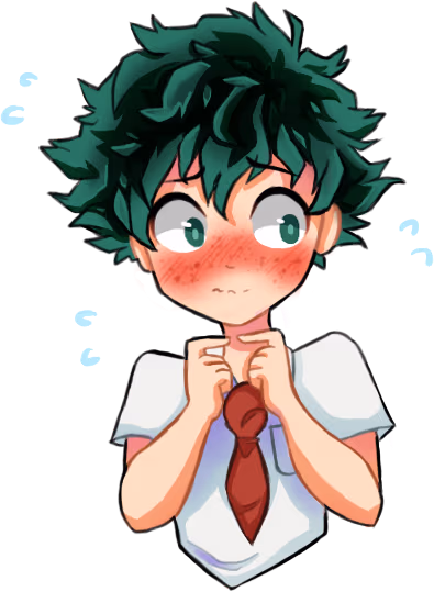 nervousdeku emote