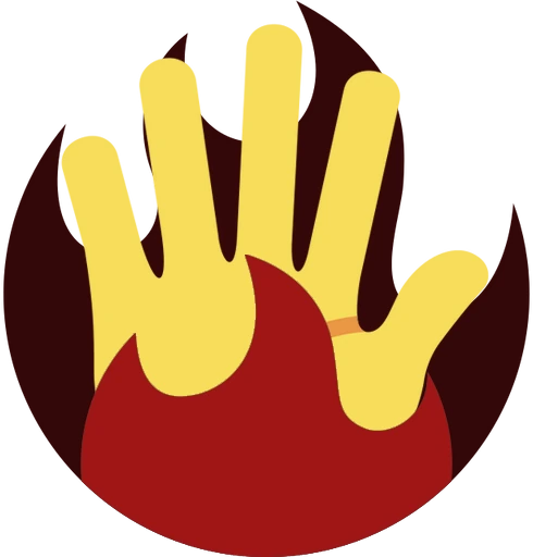 HandBurn1 emote