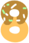 Yellow_number_8 static emote