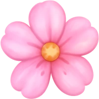 Pinksoftflower emote