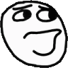 Concerned emote