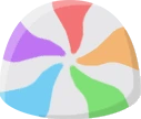 blobmintrainbow emote