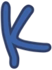 LetterK_Blue emote