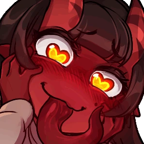 Meru_Tongue_Lick emote