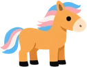 transgenderpridehorse emote