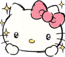 hellokitty_sparkle emote