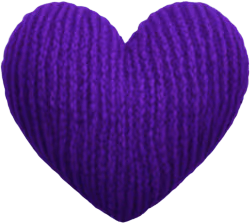Purpleheart emote