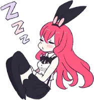 RabbitGirl_Sleeping emote