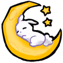 BunnyGoodNight emote