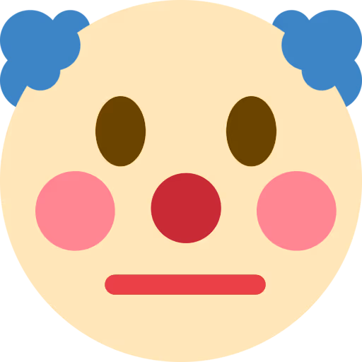 clownneutral emote