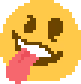 b_zany_face emote