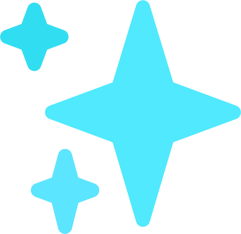 sparkles_cyan emote